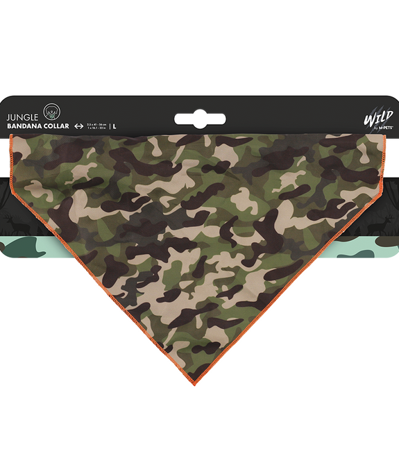 M-PETS Wild Jungle Bandana Collar L