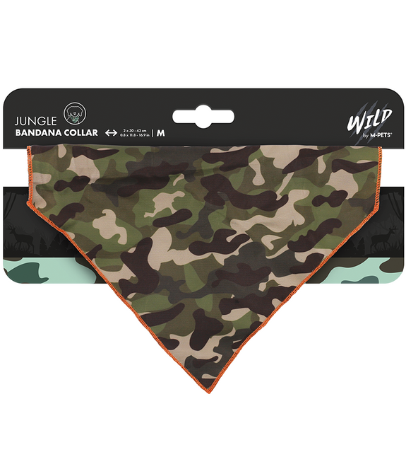 M-PETS Wild Jungle Bandana Collar M