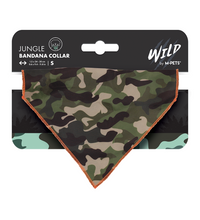 M-PETS Wild Jungle Bandana Collar S