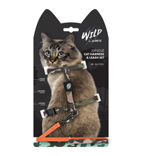 M-PETS Wild Jungle Cat Set (Harness & Leash)