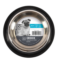 M-PETS Crock Stainless Steel Bowl M