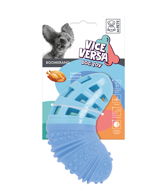 M-PETS Vice Versa Boomerang Chicken Flavor Dog Toy