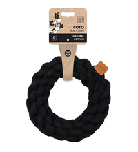 M-PETS Coto Black Ring L Eco Friendly Dog Toy