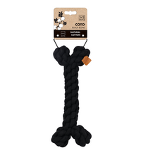 M-PETS Coto Black Bone L Eco Friendly Dog Toy