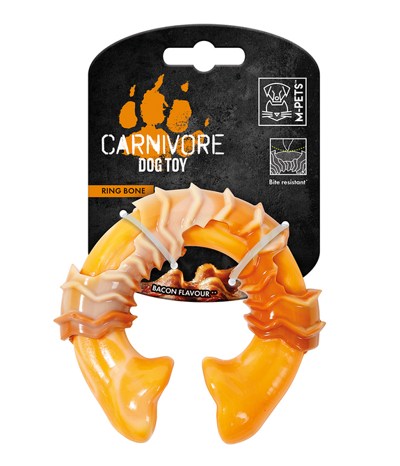 M-PETS Carnivore Ring Bone S Dog Toy