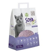 M-PETS Soya Organic Cat Litter Lavender Scented 10 L – 100% Biodegradable