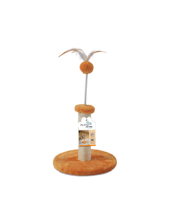 M-PETS My First Cat Tree Feather Orange