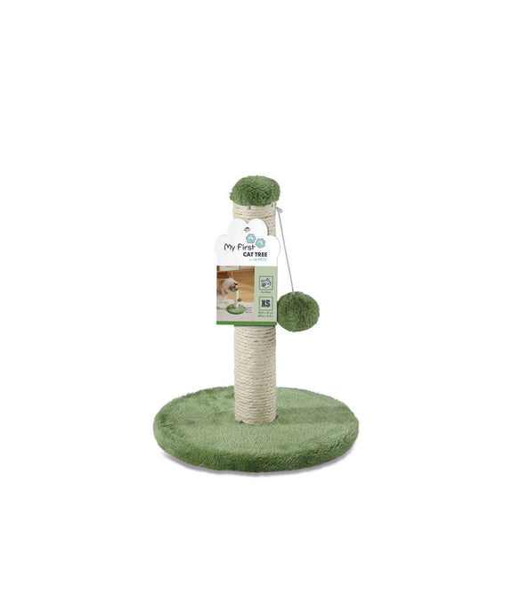 M-PETS My First Cat Tree Pompom Green