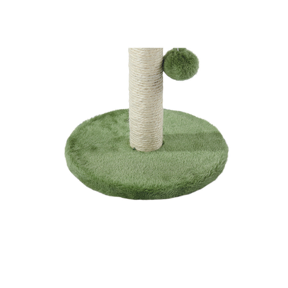 M-PETS My First Cat Tree Pompom Green