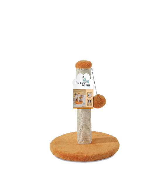 M-PETS My First Cat Tree Pompom Orange