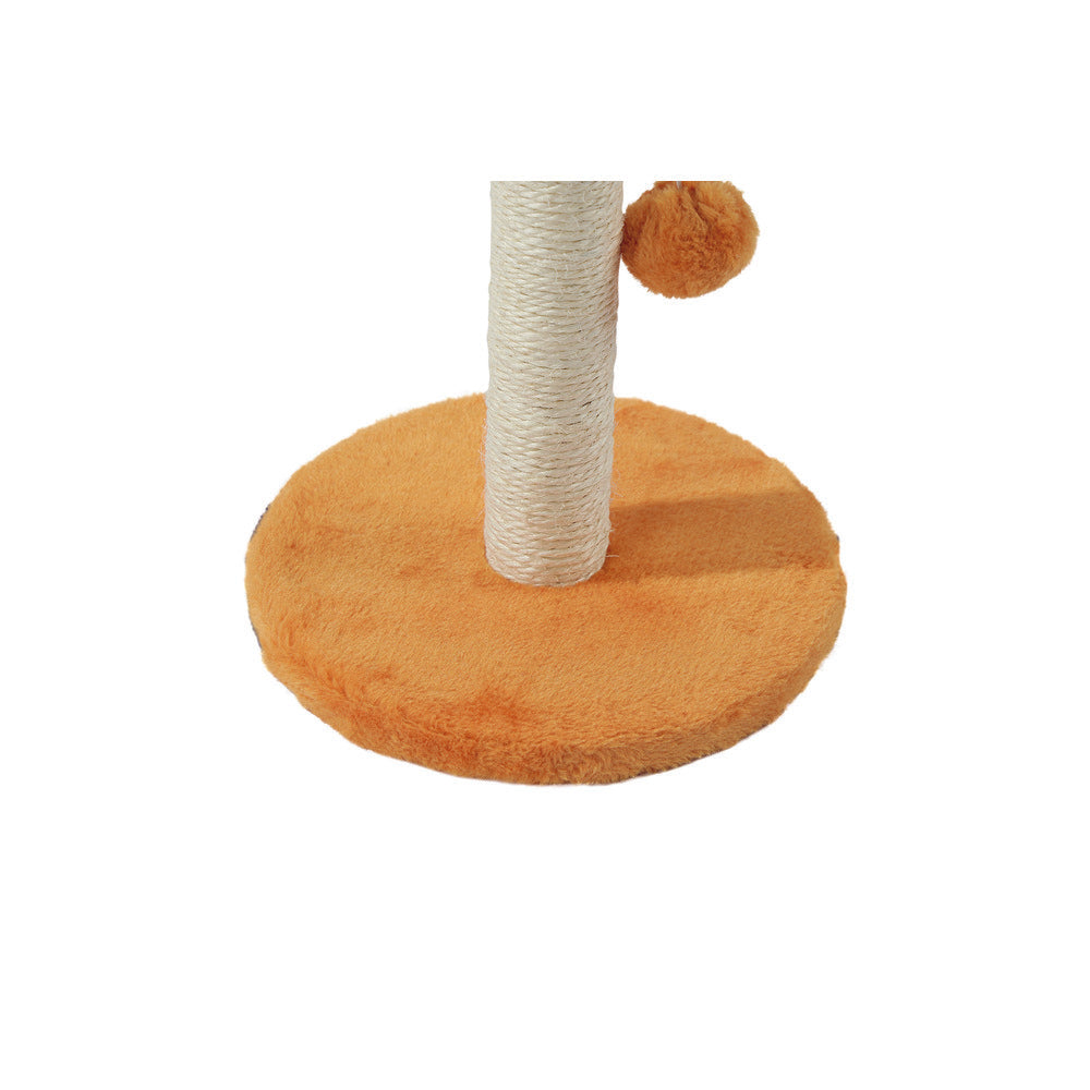 M-PETS My First Cat Tree Pompom Orange