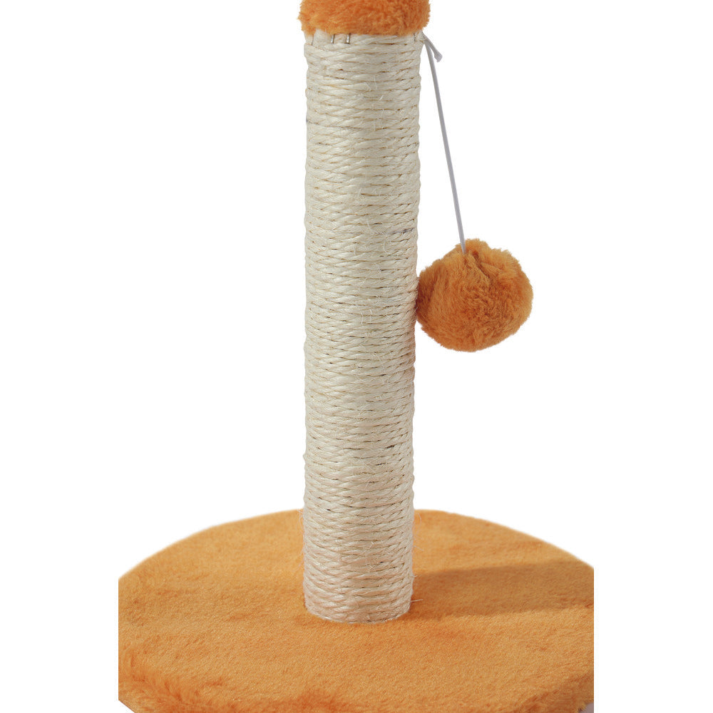 M-PETS My First Cat Tree Pompom Orange