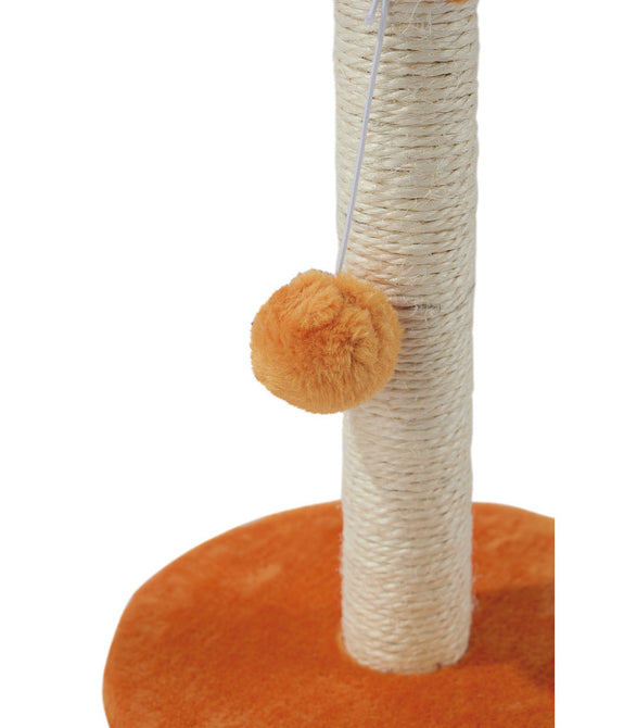 M-PETS My First Cat Tree Pompom Orange