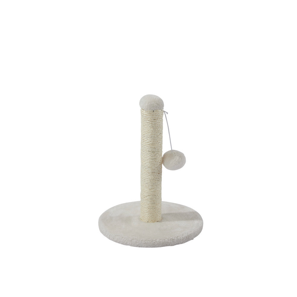 M-PETS My First Cat Tree Pompom White