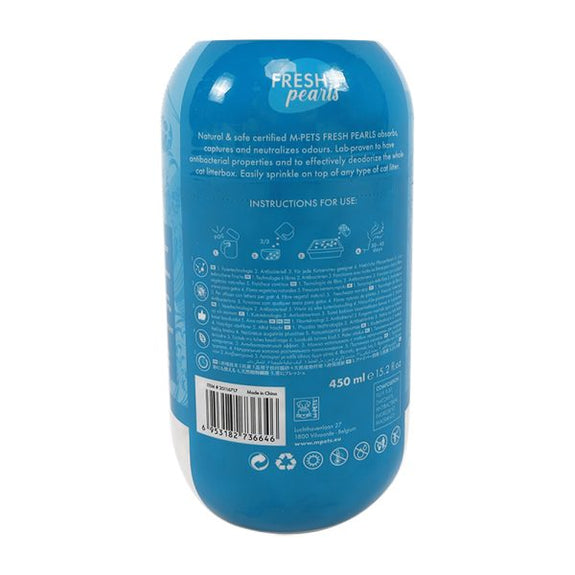 M-PETS Fresh Pearls Natural Cat Litter Deodoriser Ocean 450ml