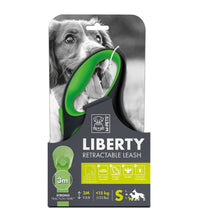 M-PETS Liberty Dog Retractable Leash Green S