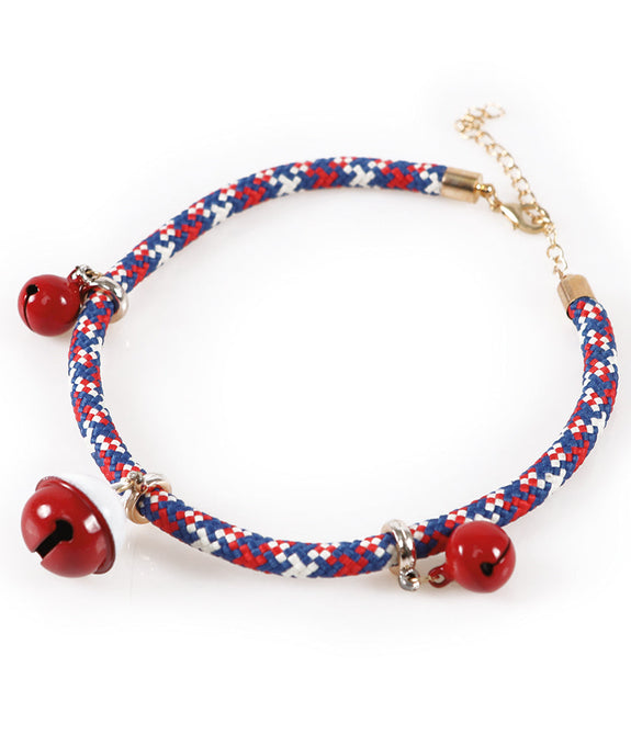 M-PETS Pixie Cat Eco Collar Red & Blue