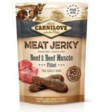 carnilove-jerky-snack-beef-beef-muscle-fillet-100g-and-fofos-cute-cactus-treat-dispensing-dog-toy -1