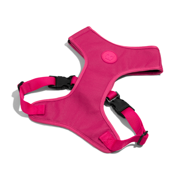 Zee.Dog Pink Led Adjustable Air Mesh Harness Extra Small