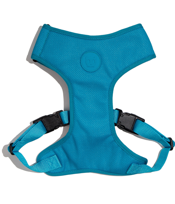 Zee.Dog Ultimate Blue Adjustable Air Mesh Harness Large