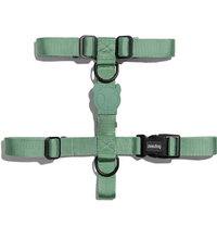 Zee.Dog Army Green H-Harness Extra Small