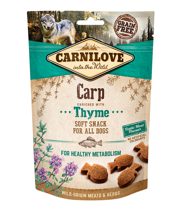 carnilove-carp-enriched-with-thyme-soft-snack-for-dogs-200g -1