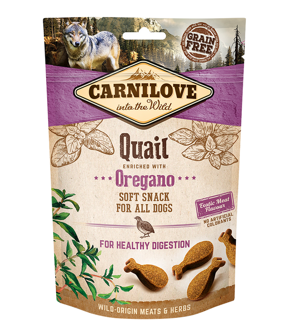 carnilove-quail-enriched-with-oregano-soft-snack-for-dogs-200g -1