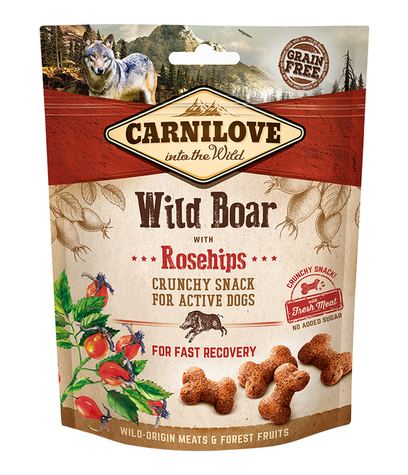 carnilove-wild-boar-with-rosehips-crunchy-snack-for-dogs-200g -1