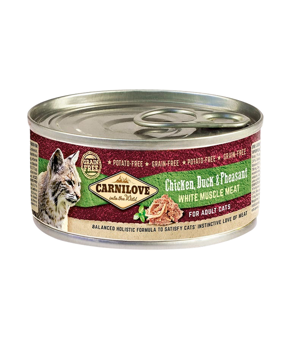 carnilove-chicken-duck-pheasant-for-adult-cats-wet-food-cans-12x100g -1