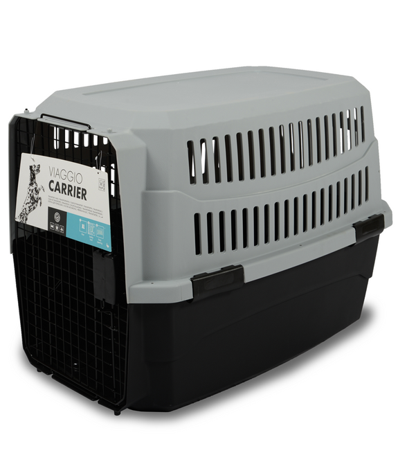 M-PETS Viaggio Carrier XL (L91,5 x W61 x H66cm) Black/Grey