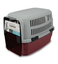 M-PETS Viaggio Carrier L (L81,3 x W56 x H58,5cm) Red/Grey