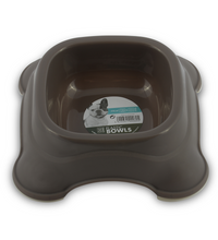 M-PETS Plastic Single Bowl Grey 775ml