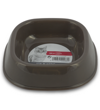 M-PETS Plastic Single Bowl Grey 200ml