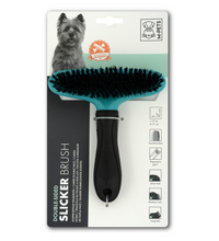 M-PETS Double Sided Slicker Brush