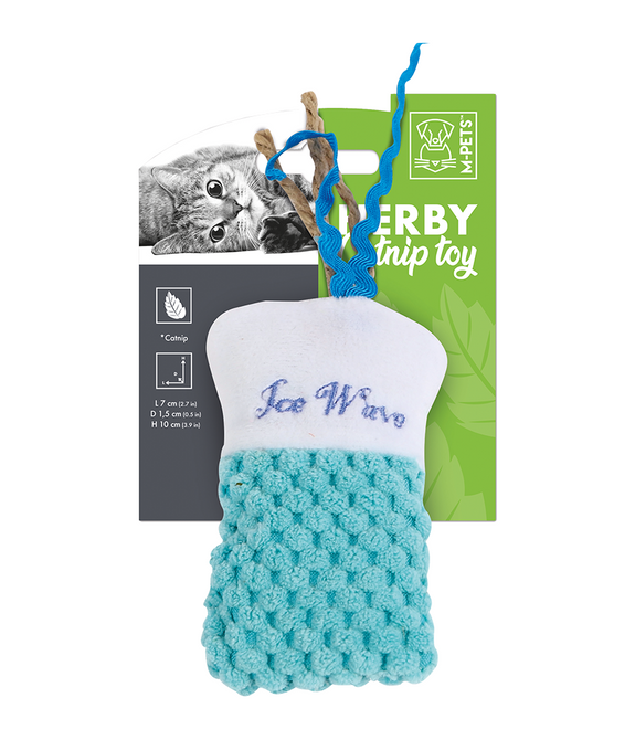 M-PETS Herby Joe Wave Catnip Toy Assorted Colors