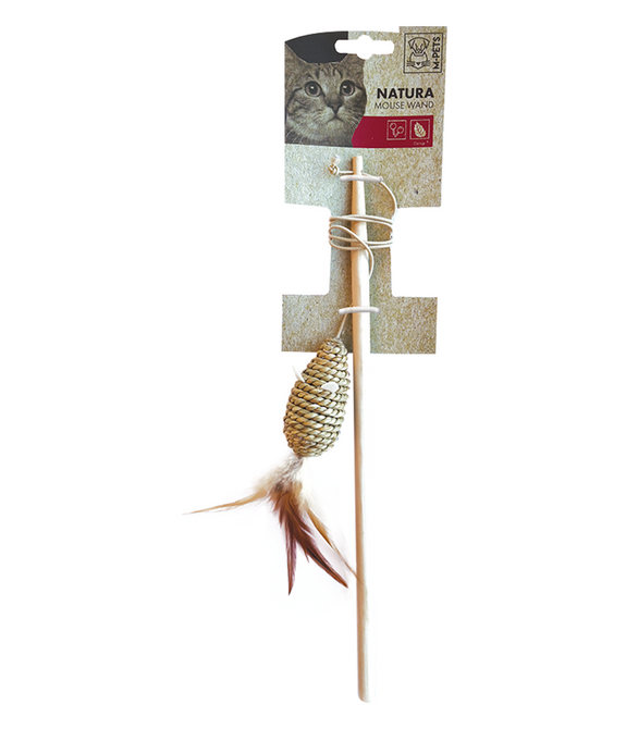 M-PETS Natura Mouse Cat Wand