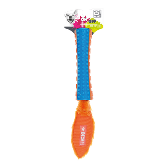 M-PETS On/Off Funsty Blue & Orange Dog Toy – DISCONTINUED