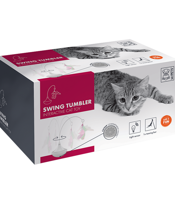 M-PETS Swing Tumbler Interactive Cat Toy