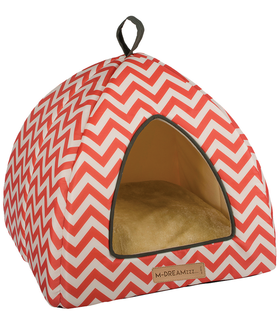 M-PETS Tasmania Tipi Red/White