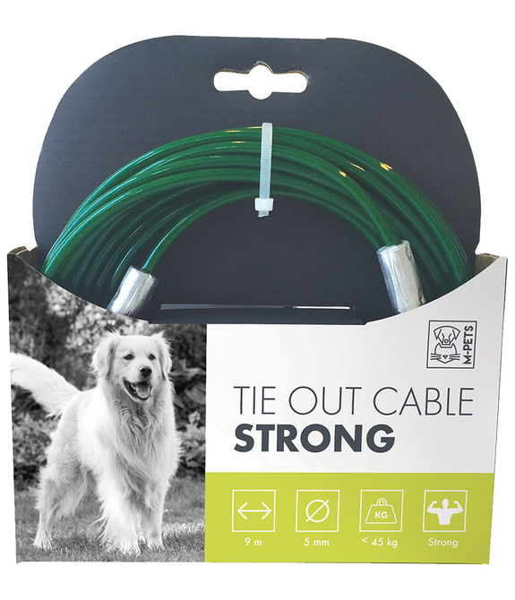 M-PETS Tie Out Cable Strong 9m