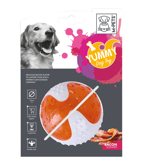 M-PETS Yummy Ball Dog Toy