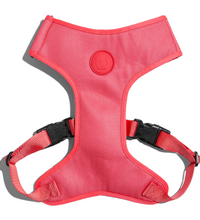 Zee.Dog Neon Coral Adjustable Air Mesh Harness Medium